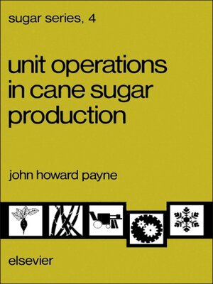 cover image of Unit Operations in Cane Sugar Production